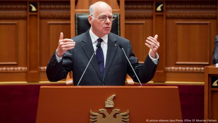 Albanien Tirana Norbert Lammert Parlament Rede