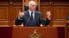 Albanien Tirana Norbert Lammert Parlament Rede Albanien Tirana Norbert Lammert Parlament Rede