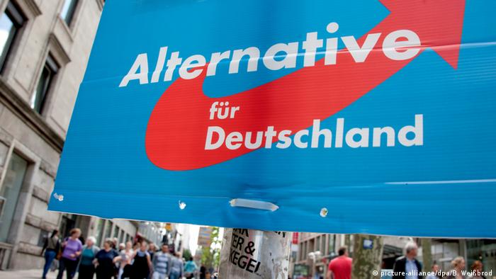 Alternative für Deutschland election poster Copyright: picture-alliance/dpa/B. Weißbrod