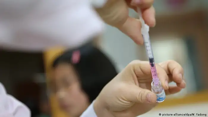 China Impfungen in Shanghai