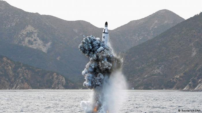 Nordkorea Raketentest U-Boot