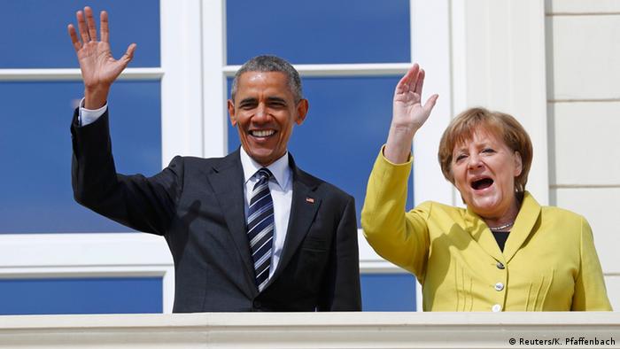 Deutschland Hannover Besuch Obama und Merkel