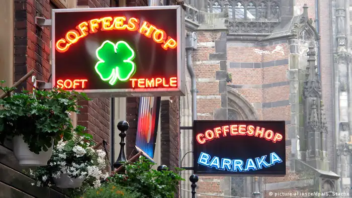 Niederlande Amsterdam Schilder Coffeeshops