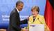 Deutschland Angela Merkel Barack Obama Hannover Schloss Herrenhausen Deutschland Angela Merkel Barack Obama Hannover Schloss Herrenhausen