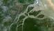 Imagem de satélite do rio Amazonas Imagem de satélite do rio Amazonas