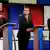 Donald Trump, Ted Cruz und John Kasich in einer TV-Debatte (Foto: DPA)