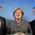 BKA-Präsident Holger Münch (l.), Bundeskanzlerin Angela Merkel (M.) und Bundesinnenminister Thomas Thomas de Maizière (r.) bei ihrem Treffen im Gemeinsamen Terrorismus-Abwehr-Zentrum (GTAZ)