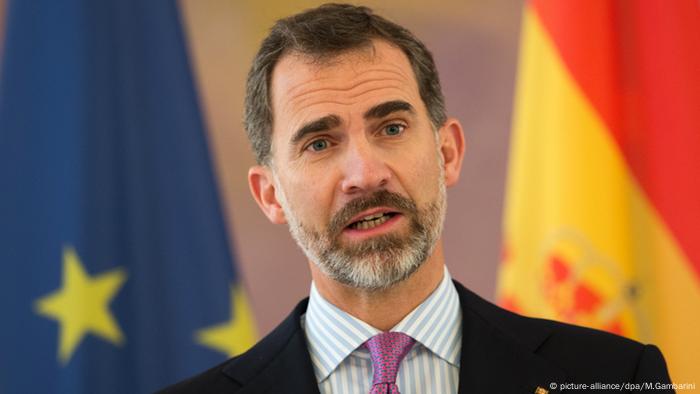 Spaniens König Felipe VI Schloss Bellevue PK (picture-alliance/dpa/M.Gambarini)