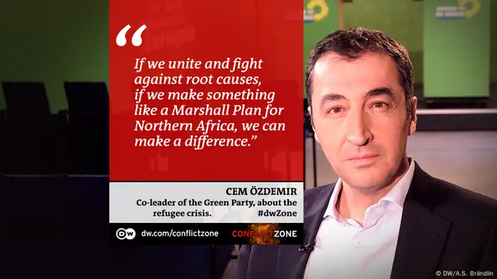 DW Conflict Zone - Dreh mit Cem Özdemir
