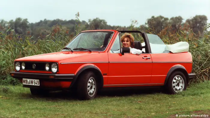 A Volkswagen Golf Cabriolet (Photo: picture-alliance/dpa)