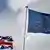 Symbolbild Brexit: Flagge der EU und der Großbritanniens (Foto: picture-alliance)