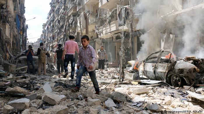 Syrien Krieg Kämpfe in Aleppo