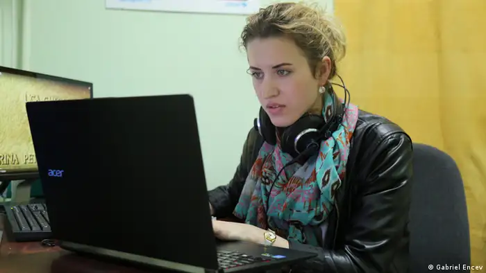 Ana Gurdis, Medientrainerin und Journalistin, Centrul Media pentru Tineri, Chisinau, Republik Moldau, Foto: Gabriel Encev