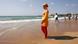 Australien Frau mit Burkini am Strand von Sydney Australien Frau mit Burkini am Strand von Sydney