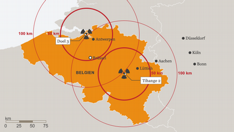 Belgian nuclear reactor shut