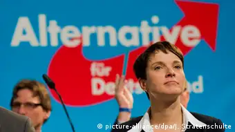 Stuttgart AfD-Bundesparteitag Frauke Petry