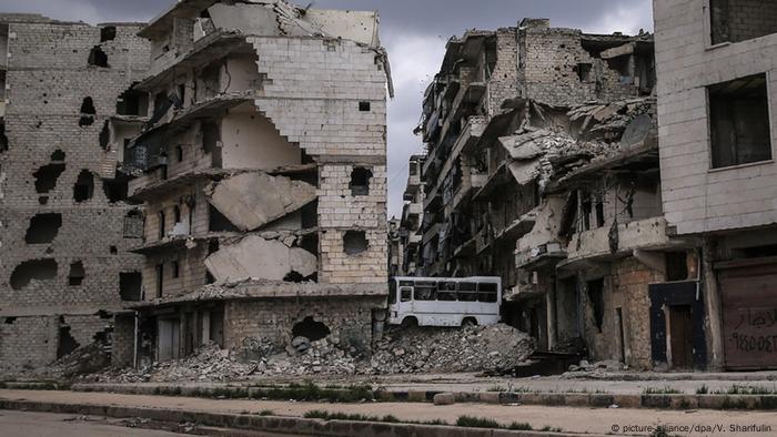 Syrien Aleppo Bürgerkrieg Zerstörung