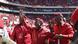 The EFF's Julius Malema in a stadium packed with supporters The EFF's Julius Malema in a stadium packed with supporters