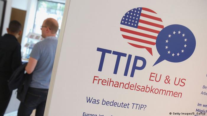 На информационном мероприятии в Берлине, посвященном TTIP