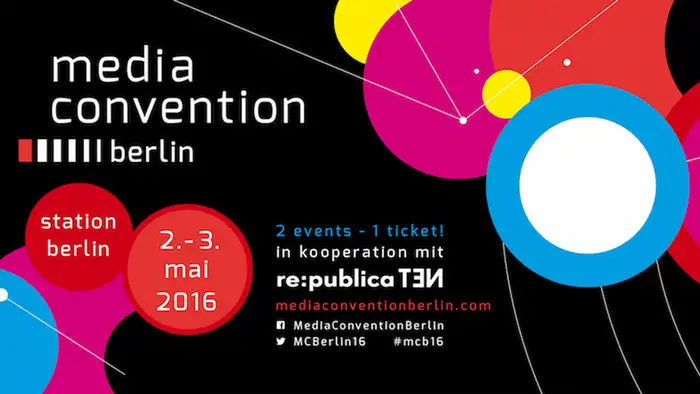 Media Convention Berlin Werbebanner 2016