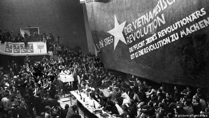 Internationale Vietnam-Konferenz in der TU Berlin 1968