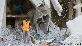 Syrien Bombardiertes Krankenhaus in Aleppo Tariq al-Bab