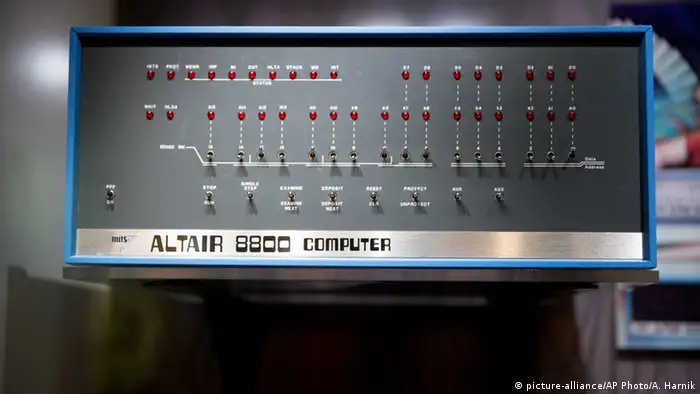 Altair 8800 Computer (Photo: Picture-alliance/AP Photo/A. Harnik)