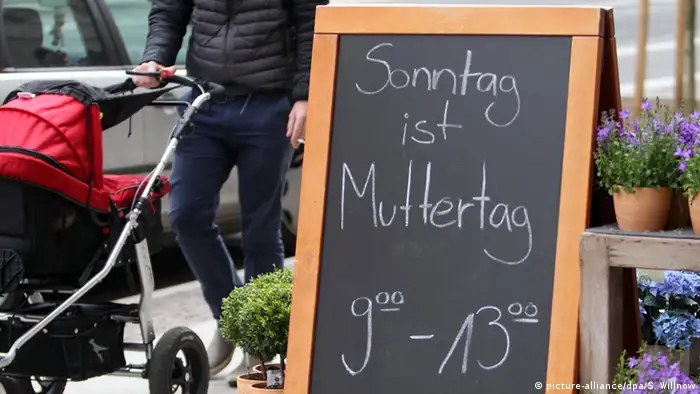 Deutschland Muttertag in Leipzig