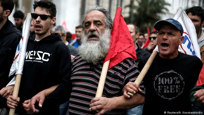 Griechenland Generalstreik Demonstration in Athen
