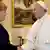 Merkel y el papa Francisco.