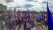 Polen Demonstrationen in Warschau Panorama Polen Demonstrationen in Warschau Panorama