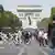 Frankreich Paris Champs-Elysees Avenue autrofreier Sonntag