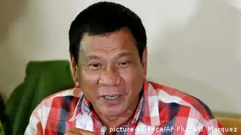 Philippinen Präsidentschaftskandidat Rodrigo Duterte