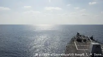 USA Kriegsschiff USS William P. Lawrence im Südchinesischen Meer