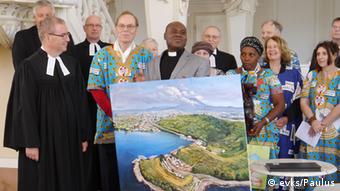 Εδώ και 30 χρόνια η κοινότητα της Γκόμα έχει αδελφοποιηθεί με την ευαγγελική κοινότητα του δυτικού Ζάαρ