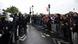 Protesters in Paris contesting the use of Article 49-3 Protesters in Paris contesting the use of Article 49-3