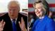 Boldkombo Hillary Clinton Donald Trump Emotionen Boldkombo Hillary Clinton Donald Trump Emotionen
