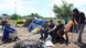 Ungarn Flüchtlinge harren vor Transitzone aus Ungarn Flüchtlinge harren vor Transitzone aus