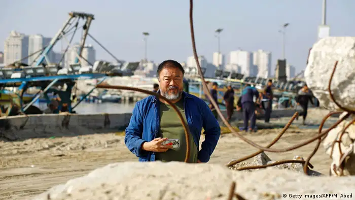 Palästina Gaza City Besuch Ai Weiwei