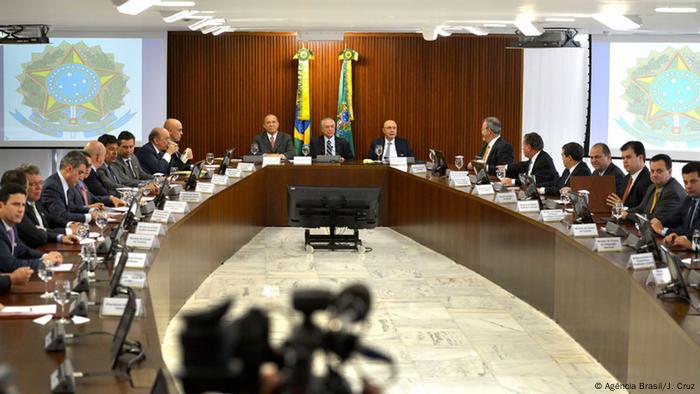 Brasilien Interimspräsident Michel Temer