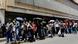 Venezuela queues in front of supermarket Venezuela queues in front of supermarket
