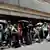 Venezuela queues in front of supermarket