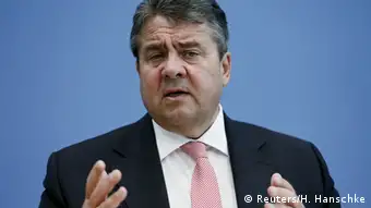 Deutschland SPD Sigmar Gabriel Wirtschaftsminister