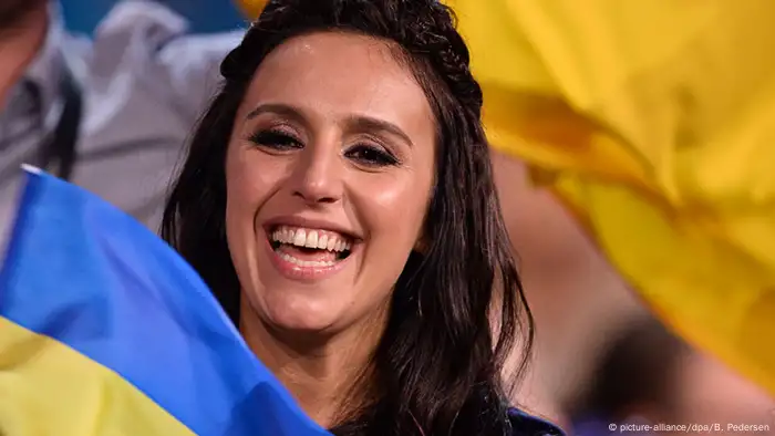 Eurovision Song Contest in Stockholm Jamala Ukraine Finale Gewinnerin