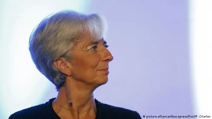 Frankreich Paris Christine Lagarde
