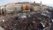 People fill Puerta del Sol square during a march to mark the 5th anniversary of the "indignados" movement in Madrid, Spain, May 15, 2016. Picture taken with an eye fish lens. REUTERS/Sergio Perez People fill Puerta del Sol square during a march to mark the 5th anniversary of the "indignados" movement in Madrid, Spain, May 15, 2016. Picture taken with an eye fish lens. REUTERS/Sergio Perez
