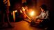 Indians light a fuel lamp Indians light a fuel lamp