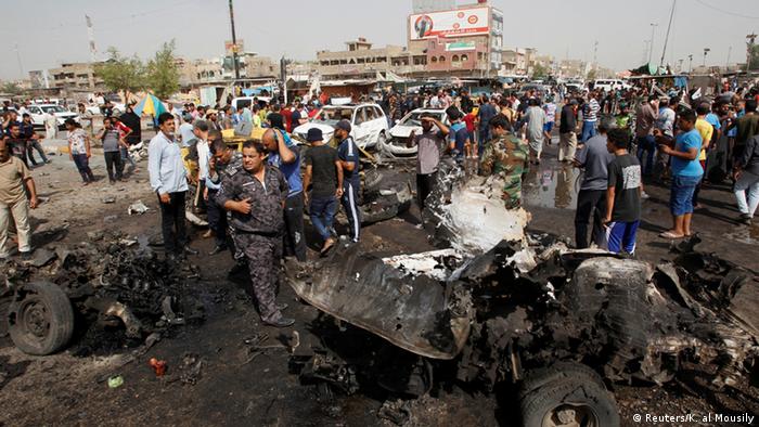 Irak Bombenanschlag in Bagdad - Distrikt Sadr City