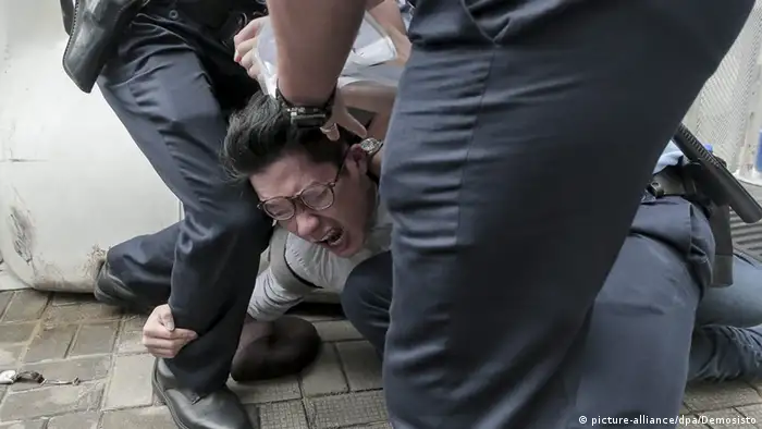 China Hong Kong Nathan Law Protest