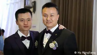 China homosexuelles Paar Hochzeit - Hu Mingliang
